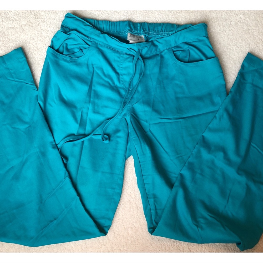 (Grey’s Anatomy) Small Teal Scrubs Pants